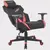 Cadeira Gamer Executiva pro-x Gaming Reclinável Giratória Preto/Vermelho G56 - Gran Belo na internet