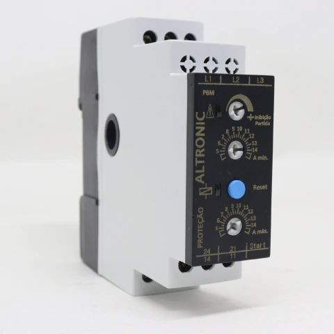RELÉ PROTEÇÃO MOTOR 5-14A 220/380V TRIF ALTRONIC 1PBMCAT14A