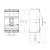 DISJUNTOR TRIPOLAR AJUSTE 64-80A WEG CBW3A-B80DAF3 - comprar online