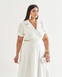 Vestido Midi Brisa - Sanches Moda Plus Size