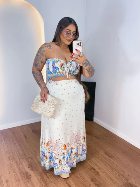 Conjunto + Vestido 2 em 1