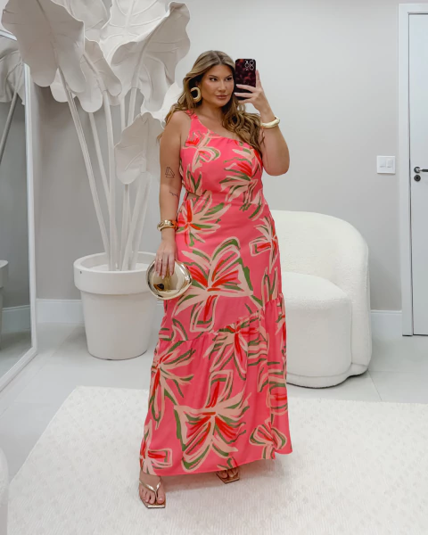 Vestido Nula Manga Print - comprar online