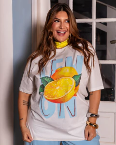 T-shirt Oversized Fresh Lemon