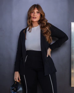 Regatinha Canelada Casual - Sanches Moda Plus Size