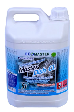 DETERGENTE MASTER DISH CL 5LTS - ECOMASTER