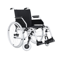 Cadeira de Rodas Pro10000 43cm, Altura 35cm Em Aluminio Ate 115kg - Procirurgica