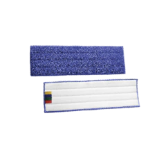 Mop Microfibra Umido 49cm Velcro Bluemop Azul - Cln 0030