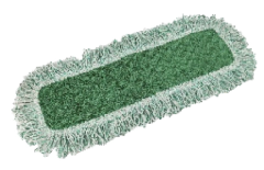 Mop Microfibra po C/franjas 83cm Velcro - Verde - Cln 0040