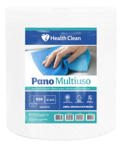 Pano de Limpeza Multiuso 28cmx40cmx240m 600 Panos - Branco