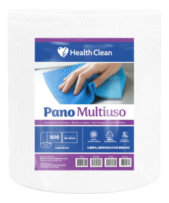 Pano de Limpeza Multiuso 28cmx50cmx300m 600 Panos - Branco