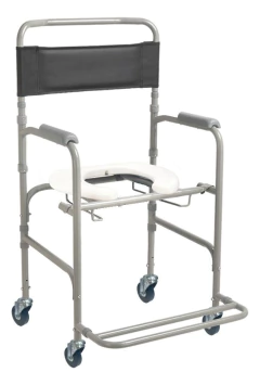 CADEIRA DE BANHO PRO100 HIGIENICA DOBRAVEL EM ACO ATE 100KG - PROCIRURGICA