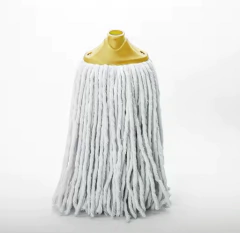 Refil Mop Umido Ponta Cortada Algodao C/rosca 190g Amarelo - Cln 0003