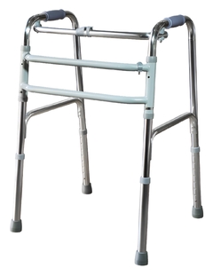 Andador Articulado Pro140 Fixo Com 2 Barras Dobravel 130kg