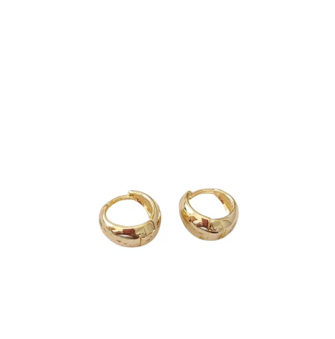 Argola gota lisa folheadas a ouro 18k- PP - comprar online