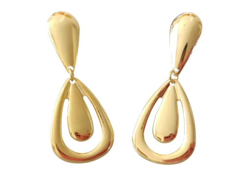 Brinco folheado a ouro 18k - Zuri - comprar online