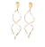 Brinco folheado a ouro 18k - Liz - comprar online