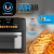 Freidora de Aire + Horno UNNIC Digital 16L AIR18 - tienda online