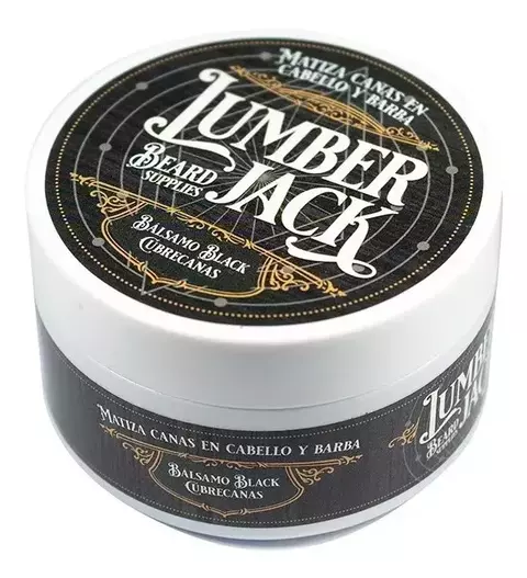 BALSAMO BLACK CUBRE CANAS LUMBER JACK X100G