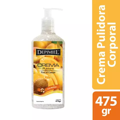 CREMA PULIDORA CORPORAL con APRICOT X 475gr DEPIMIEL