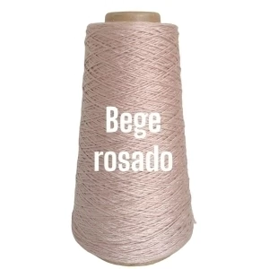 LINHA PARA CROCHE MARINA BEGE ROSADO