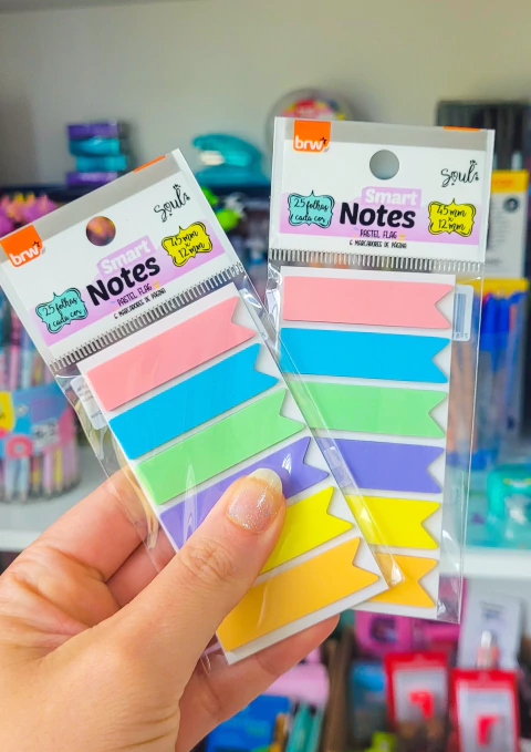 Marcador de página adesivo