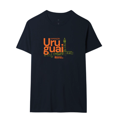 CAMISETA URUGUAI - CASAL DO VALE