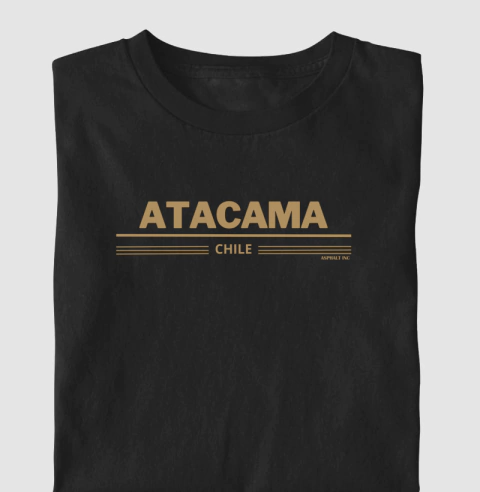 CAMISETA ATACAMA CHILE - comprar online