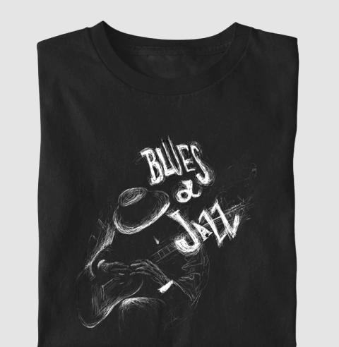 CAMISETA BLUES E JAZZ - comprar online