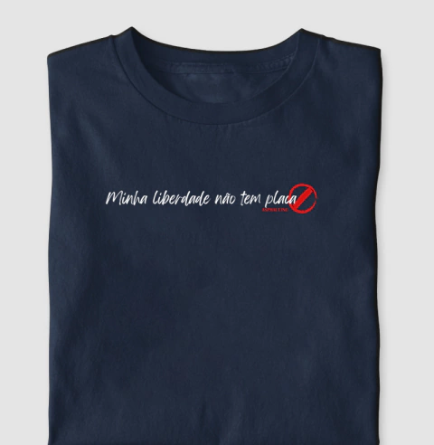 CAMISETA MINHA LIBERDADE - comprar online