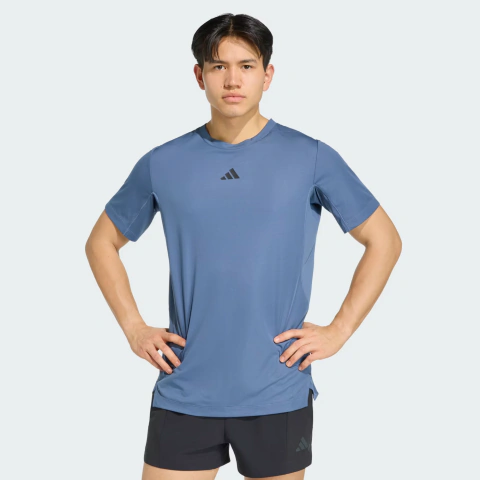 Camiseta Adidas D4T PrimeLift 3 Listras Masculina