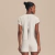 Camiseta LIVE! Breath Back Softgreen Feminina - Grey Cadence - comprar online