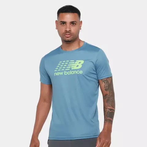 Camiseta New Balance Performance Masculina - comprar online