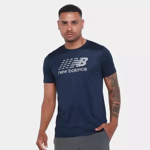 Camiseta New Balance Performance Masculina - comprar online