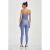 Top Cajubrasil Cropped Canelado Com Brilho - loja online
