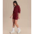 Jaqueta Maxi LIVE! Feminina - Crimson - comprar online
