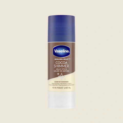 Cocoa Shimmer Jelly Stick Iluminador Corporal- Vaseline - 40gr