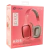 AURICULAR BLUETOOTH VINCHA NOGANET 918BT ROJO en internet
