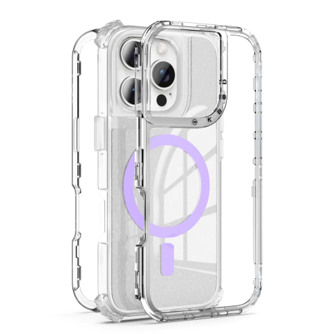 Carcasa 360 Transparent Magnetic Para iPhone Kbod Urban Play