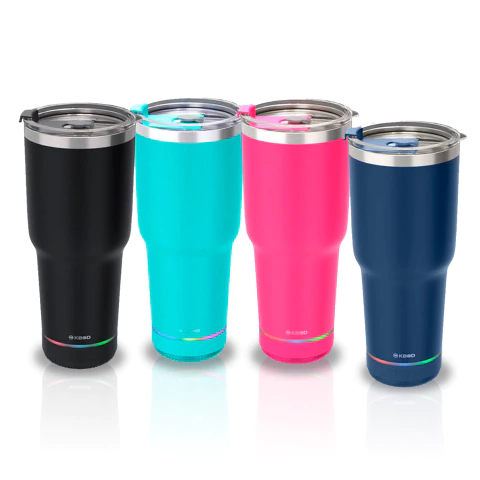 Vaso Térmico 900ml Con Parlante Bluetooth Kbod
