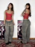 maxi blue oversized baggy jeans | 42/44 - comprar online