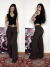 vintage brown flare pants | 38