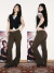 vintage brown belt pants octopussy | 40 - comprar online