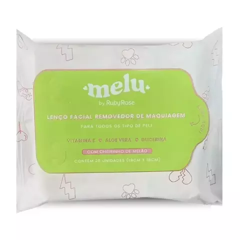 Lenço Demaquilante Melu By Ruby Rose - comprar online