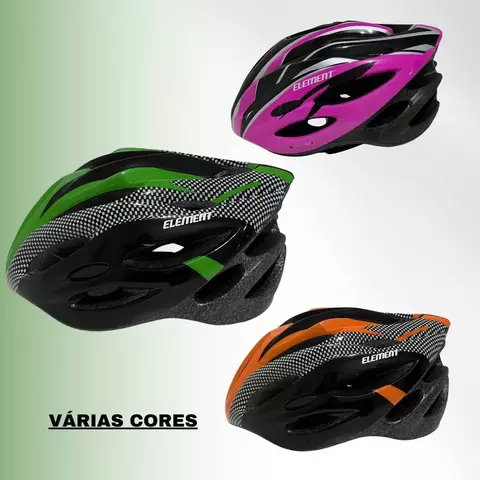 Capacete de BIke com Led ELEMENT - comprar online