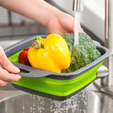 Escorredor de Silicone Retrátil Multiuso - UnyMix - comprar online