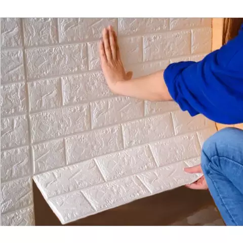 Kit 10 Painéis 3D Tijolo espuma - comprar online