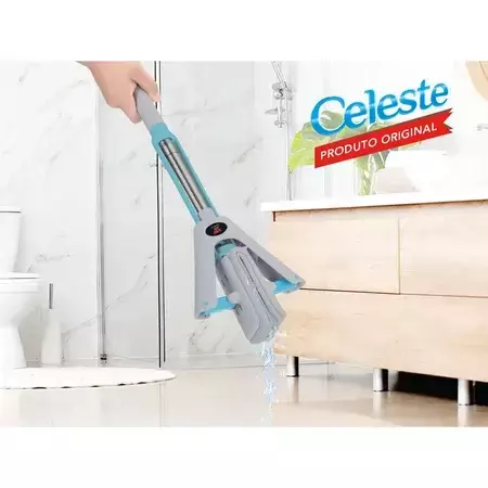 Mop rodo Fácil Celeste - comprar online