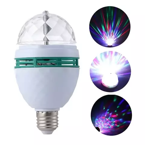Lâmpada Giratória Colorida Led - comprar online