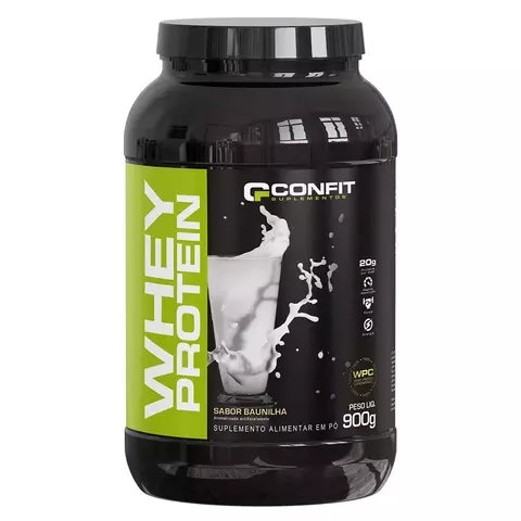 Whey Protein Concentrado Baunilha 900 g