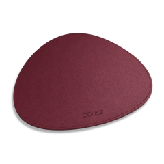 Imagem do Mousepad Orgânico 20x22cm Couro Ecológico Para Mouse Escritório Office + Porta Copos Couse